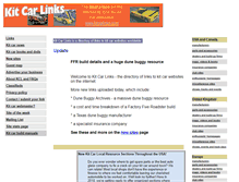Tablet Screenshot of kitcarlinks.com